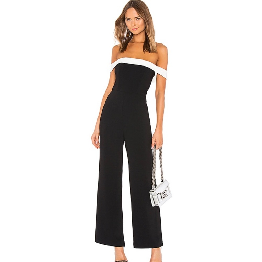 Superdown Color Block Jumpsuit